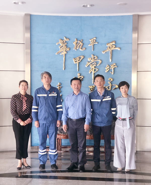 304永利集团董事长徐辉一行前往淮南平圩电厂进行客户回访