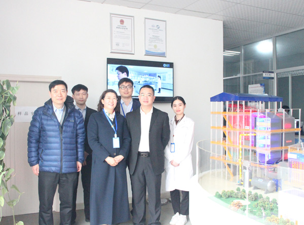 龙净客户28日来我司参观考察