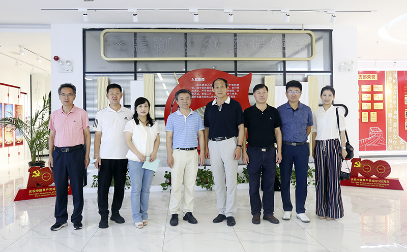 九三学社辽宁省委调研组到304永利集团参观调研