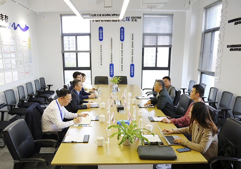 安徽上市公司协会、证券日报一行领导到304永利集团调研交流